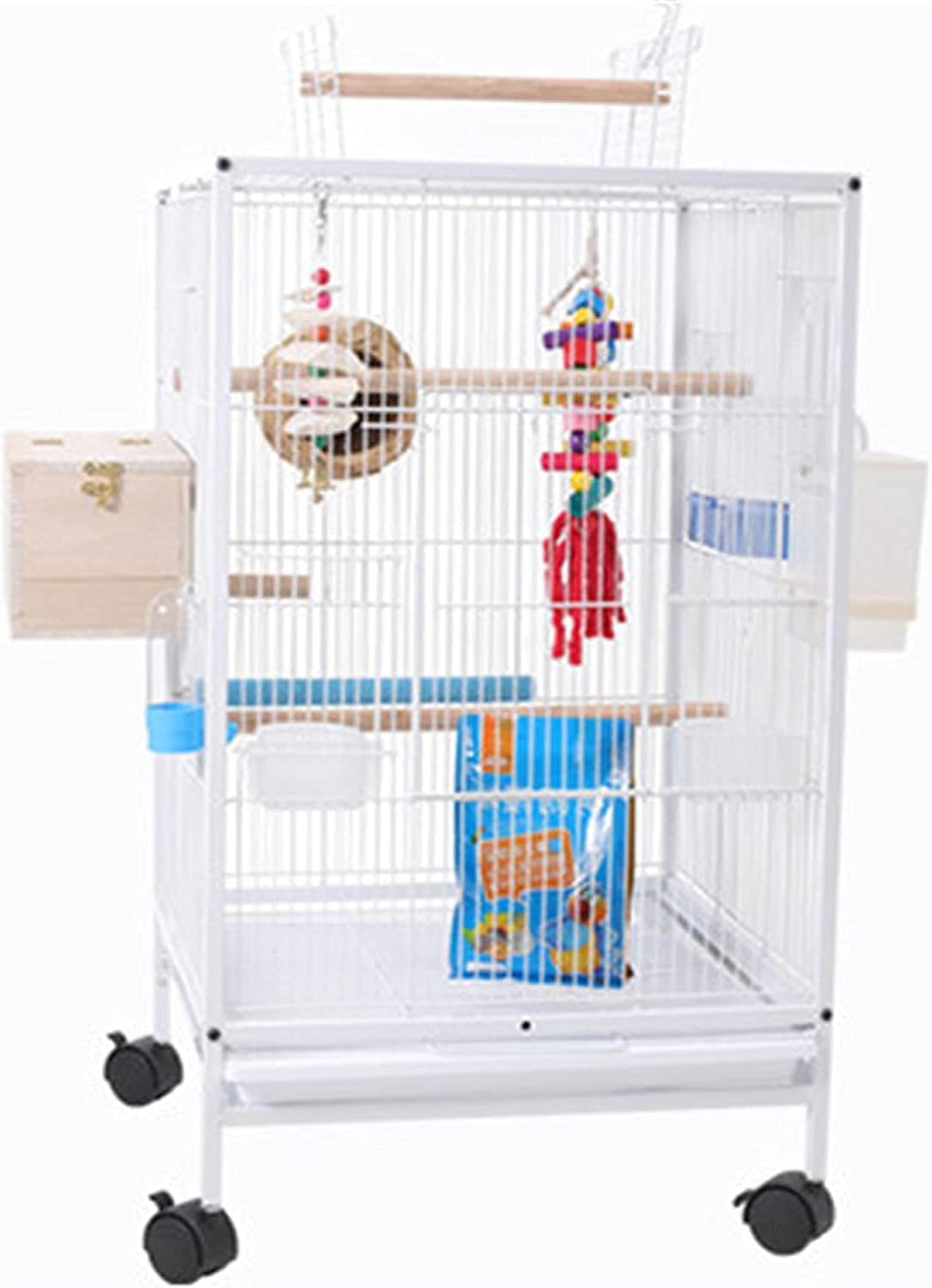Amazon.co.jp: 鳥かご バードゲージ 鳥小屋 鳥ケージ 大型 豪華