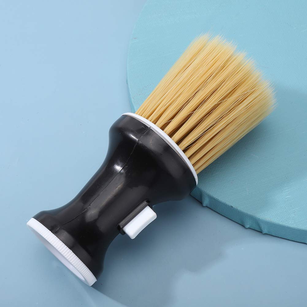 Spazzola per Collo da Parrucchiere Spazzola per Collo per Capelli Spazzola per Collo da Barbiere Spazzola per Capelli da Salone Spazzola Morbida per Collo da Barbiere Spazzola per Pulizia(nero)