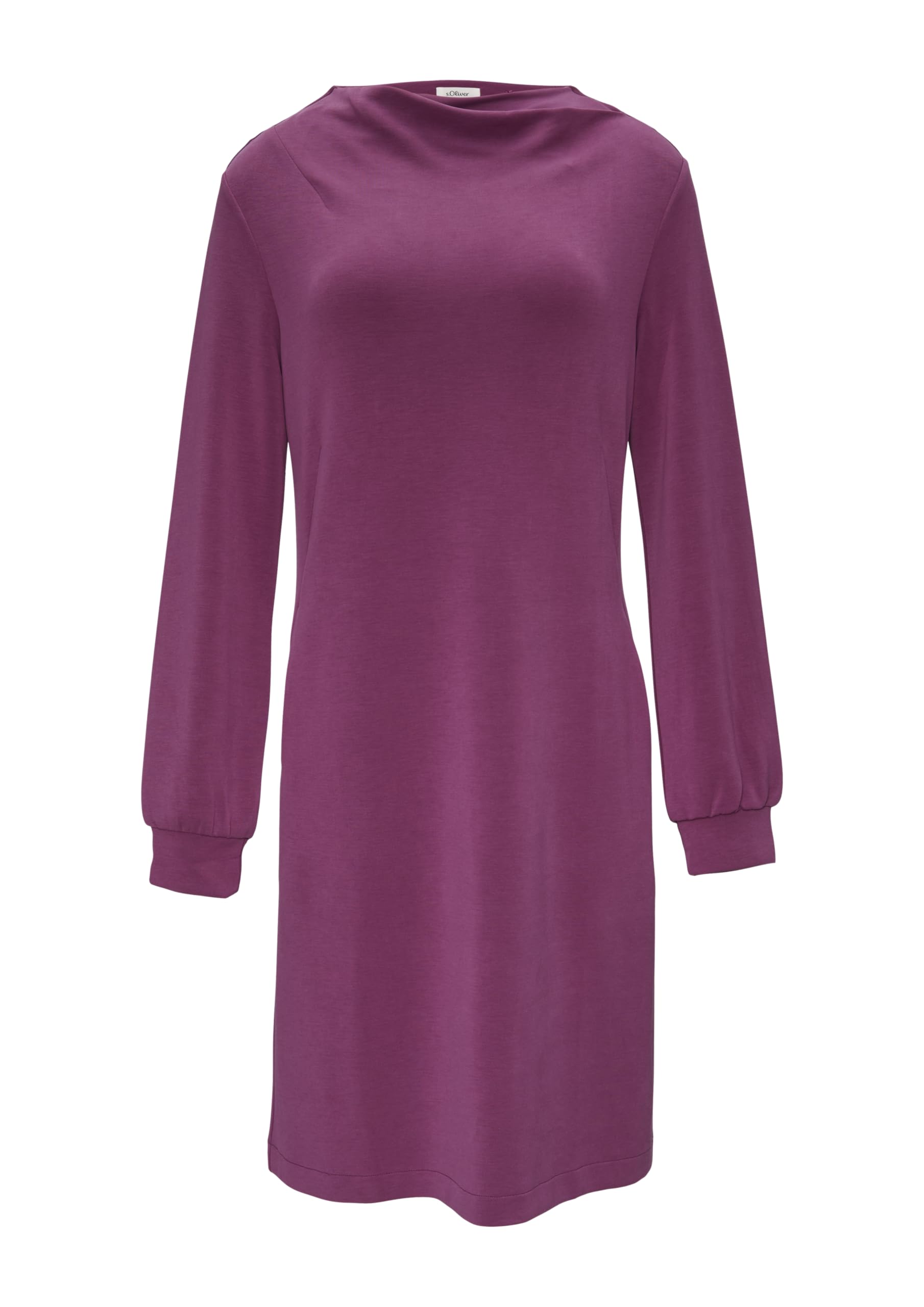 s.Oliver BLACK LABEL Sweater Dress with Laid Collar