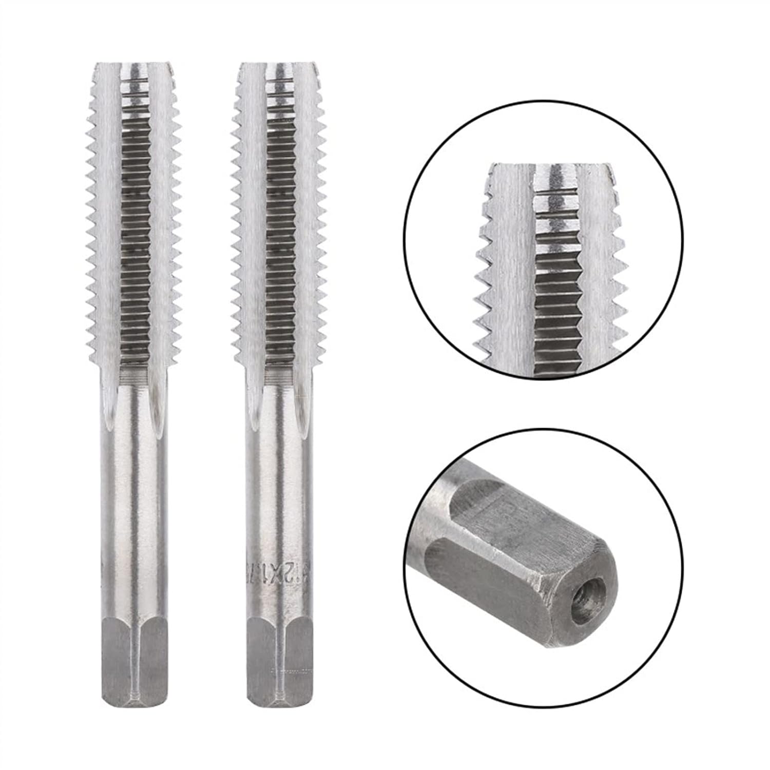 Hand Tap Thread Tap,Metric Screw Tap Drill Hand Threading Tapping Tools 1Pcs (Color : M8x1.25) HJDIPCKYVG