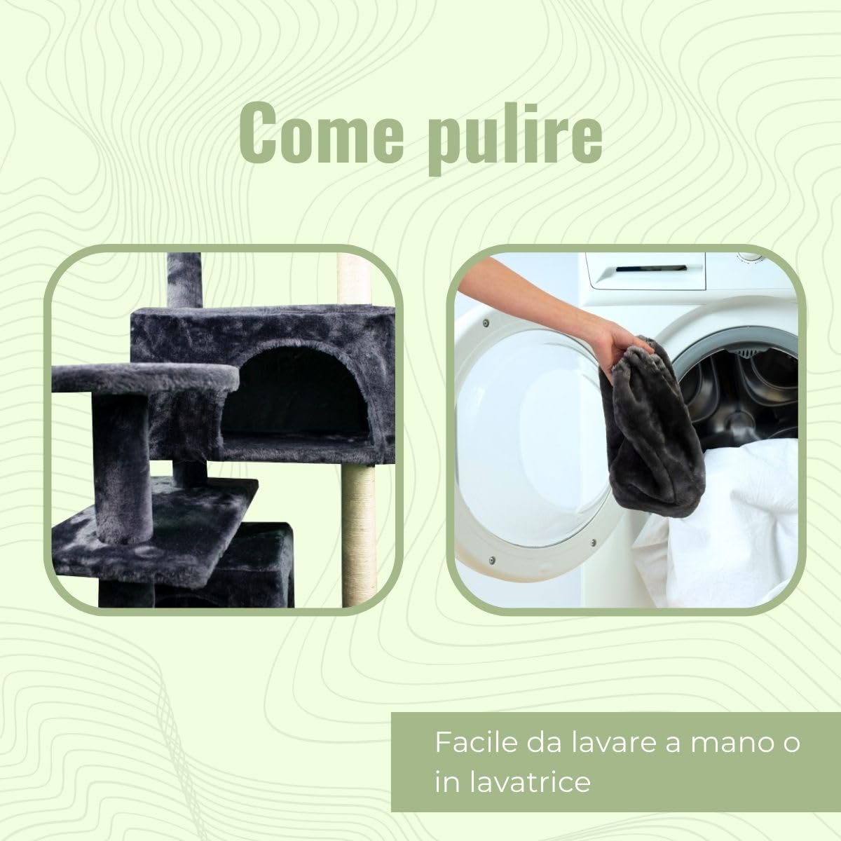 Mobiclinic® pets, Tiragraffi per gatti, Modello tico, Grande, Arrampicarsi, 5 altezze, Con piani e rifugi, Anti-stress, Affilare le unghie, Max.10 kg, Corda di sisal, 50x50x132cm, Grigio