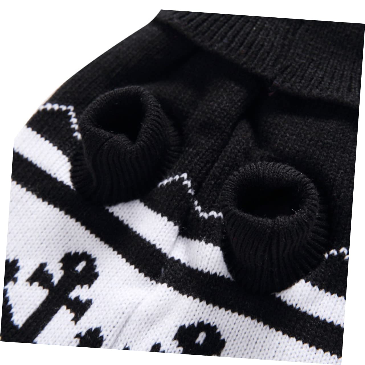Beaupretty 3 Pièces Vêtements De Chien Manteau De Chien De Noël Chandails à Col Roulé Costumes De Mignon Pull De Noël Chandails De Mignon Manteau d'hiver Chef