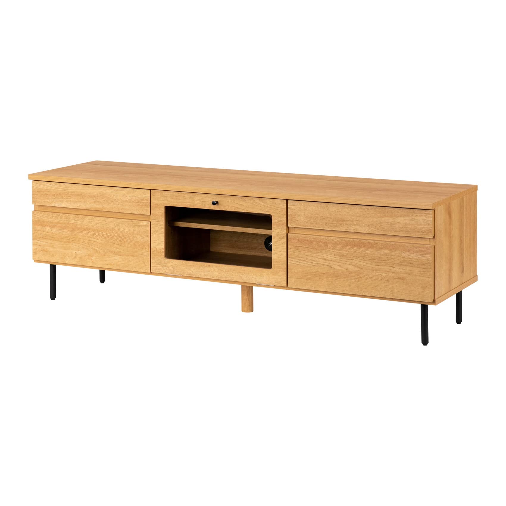 Amazon｜ISSEIKI ベーシックプラス-44 テレビボード 150 (ライト