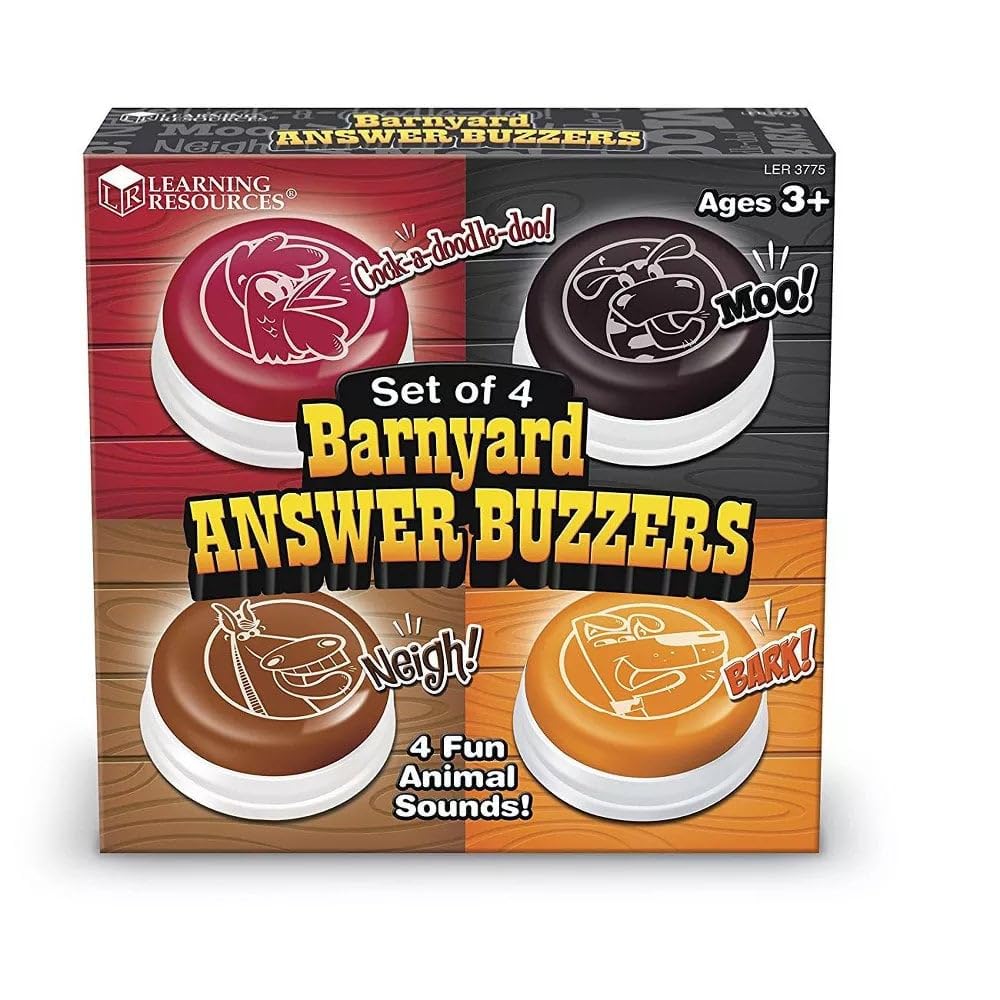 Learning Resources Barnyard Answer Buzzers