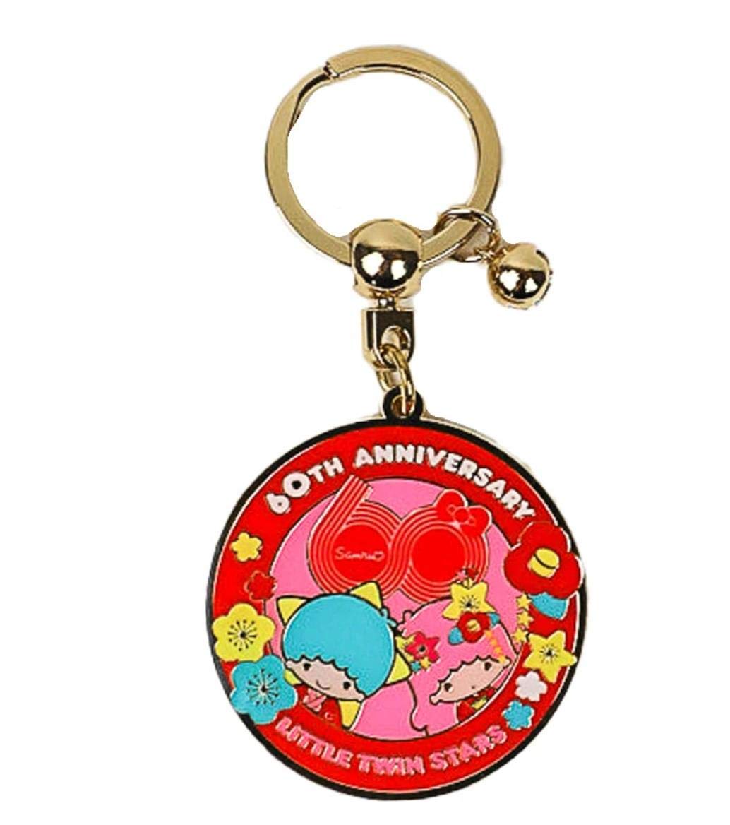 Nakajima Little Twin Stars Sanrio 60th Anniversary Keyring