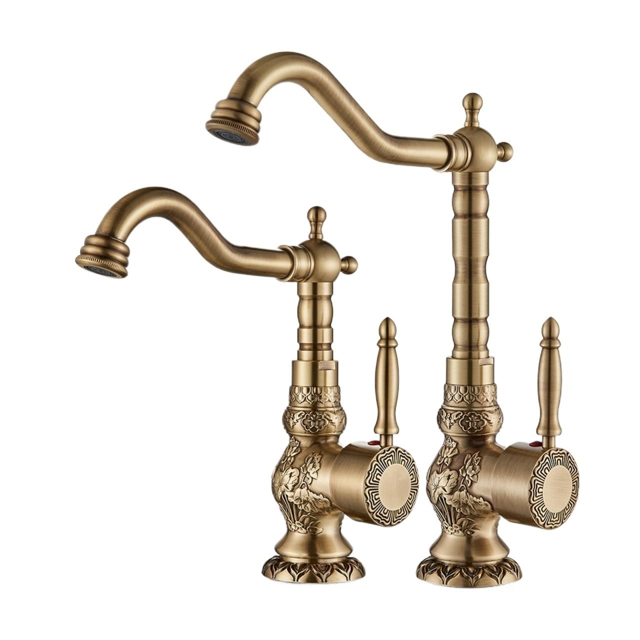 Laighjenbcf High Style Faucet，Basin Faucets Antique Brass Faucet