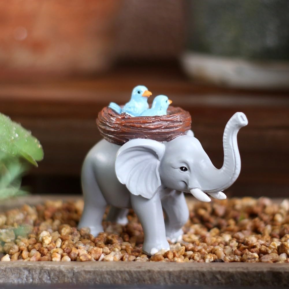 per decorazione Prato con Design Elefante e per decorazione(Blue)