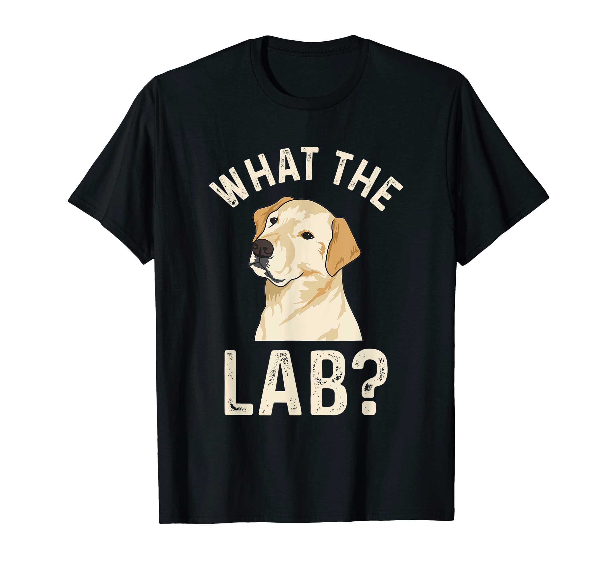 What the lab? Pun for a Yellow Lab Owner T-Shirt