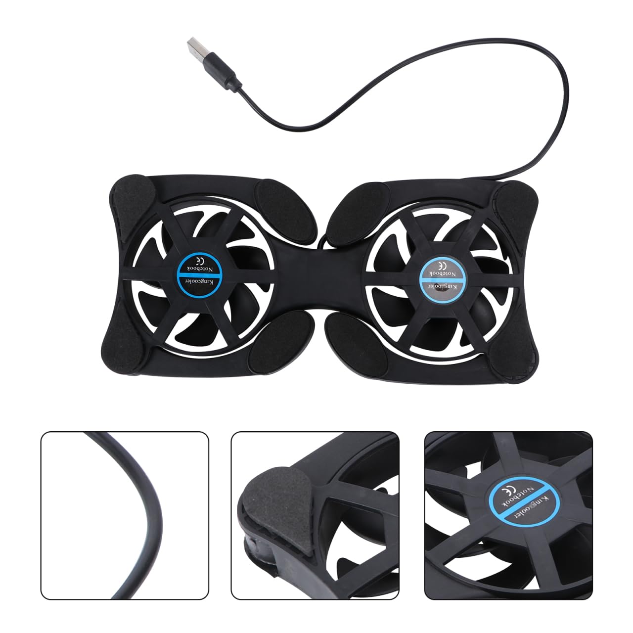 OSALADI Tapis de refroidissement ventilateur USB pour ordinateur portable