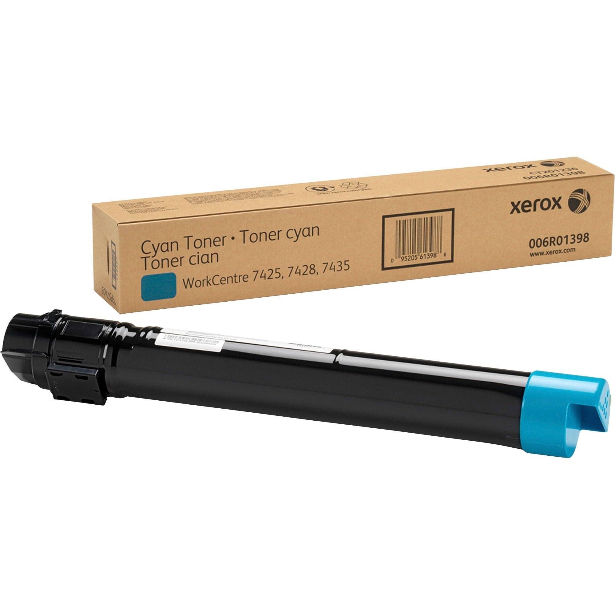 Xerox 006R01398 WorkCentre 7425, 7428, 7435 Cartouche de Toner Cyan 15 000 Pages