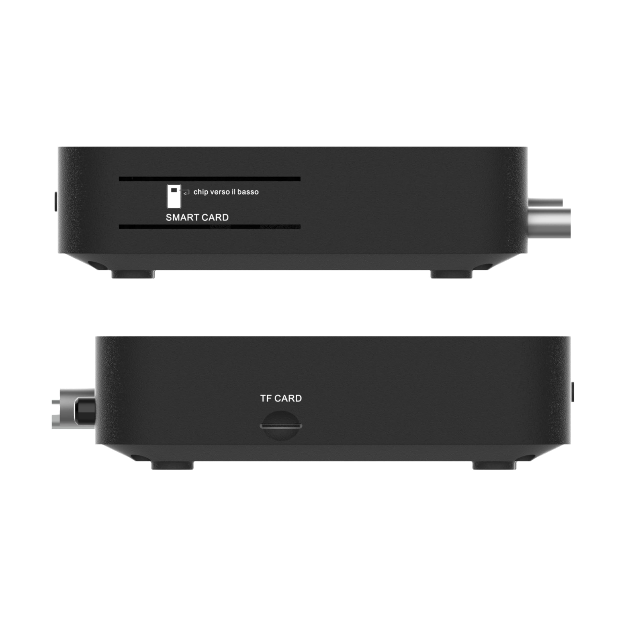 DIGIQUEST AX3_tivùsat | Decodificador Combo 4K tivùsat con triple sintonizador DVB-T2, DVB-S2 HEVC Main 10 (10 bits), Powered by Android TV | Control por voz | Google Cast | Smartcard tivùsat incluida