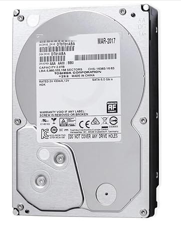 RKEBK for DT01ABA200V 2TB NAS NVR SATA3 Monitoring Hard Drive 3.5