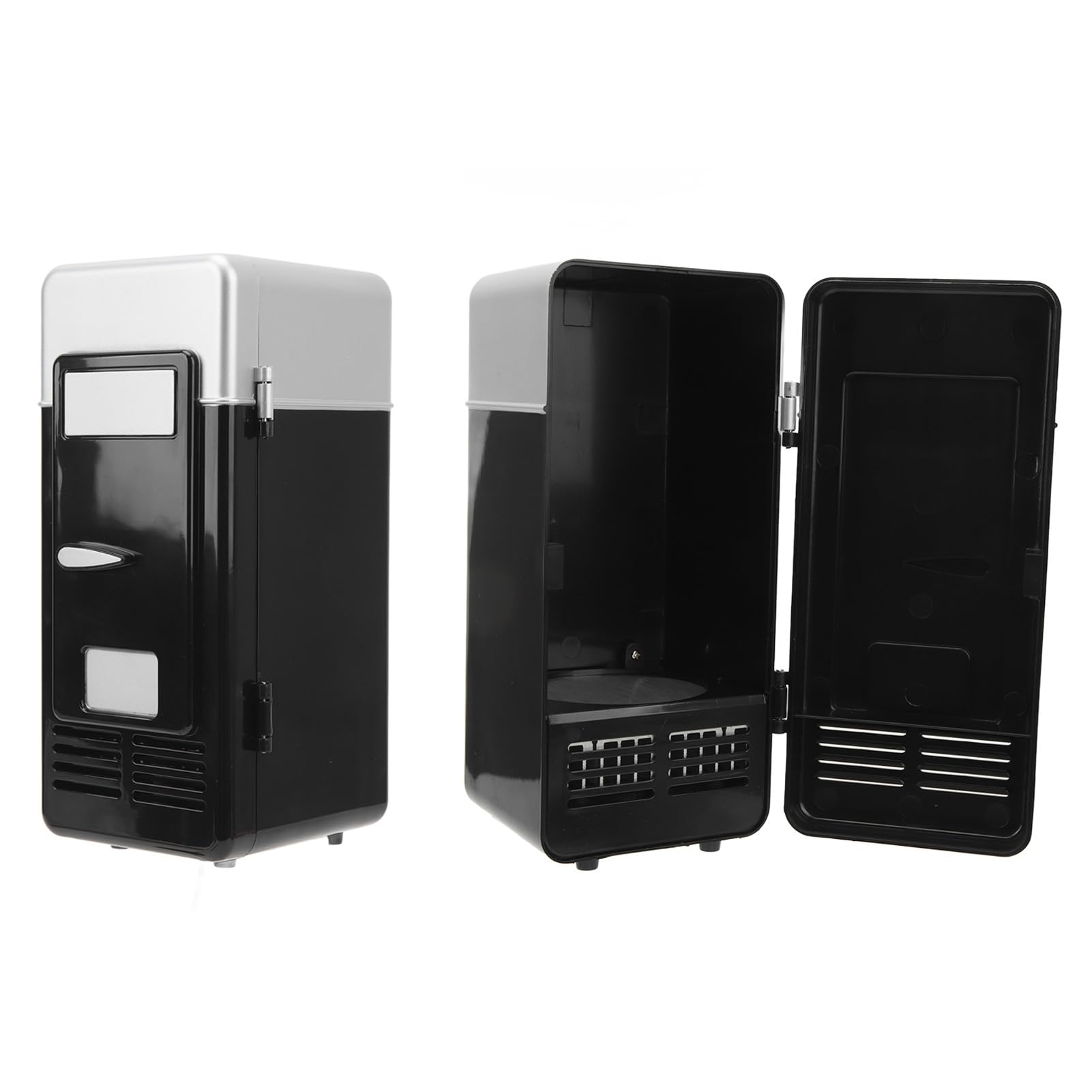 Mini Frigo, Frigoriferi Compatti Viaggio Portatili, Frigorifero a Semiconduttore di Raffreddamento a Basso Decibel Ricaricabile USB per Dormitorio, Ufficio, Camera
