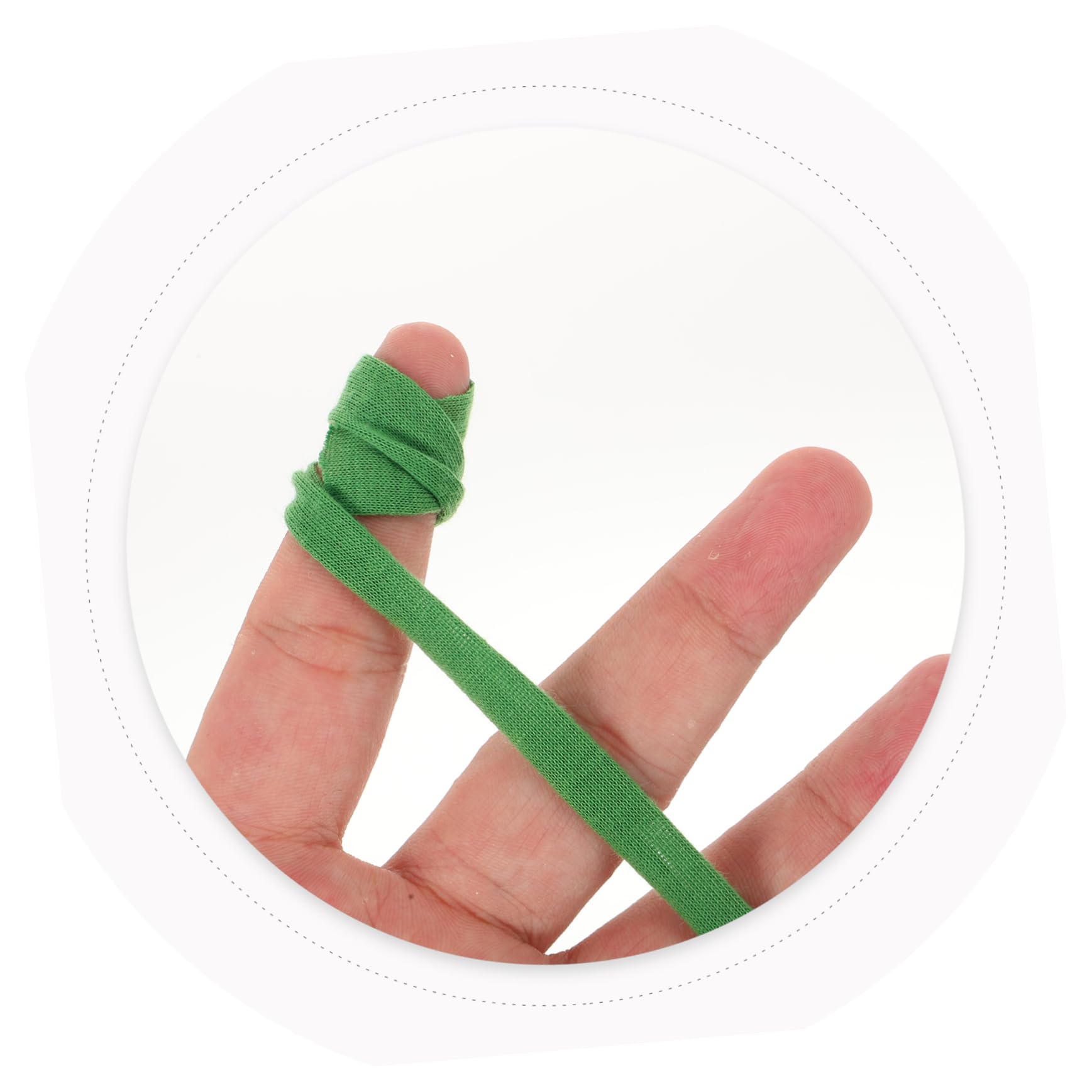 TOYANDONA 4 Sätze Pflanzenstützbänder Pflanzendraht Pflanzenstützen Im Freien Gartenschnur Gartenflexible Kabine Binden Anlage Weiche Gartenbänder Garten Krawatten Acryl Grün 2 Rollen * 4