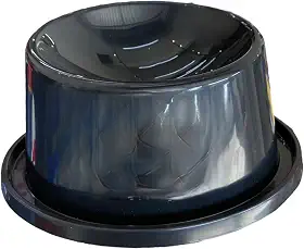 MY PET BRASIL Comedouro Alto Ergonômico e Anti-Formiga para Gatos Adultos - Preto