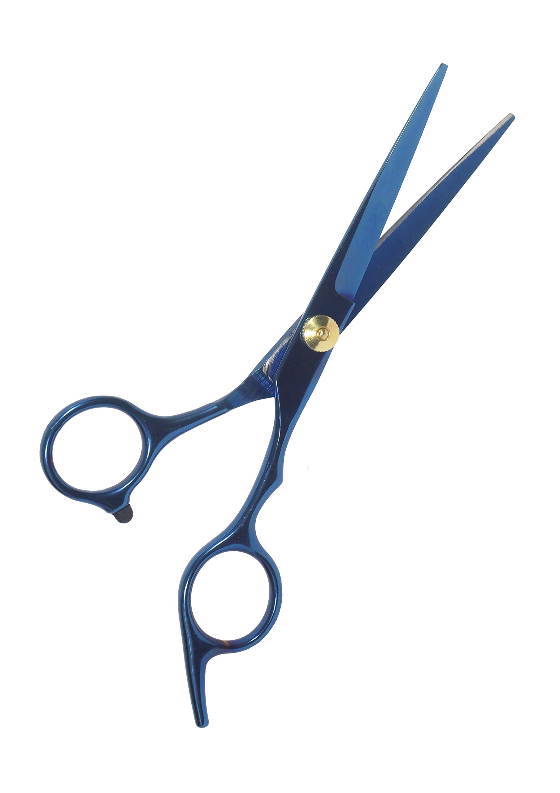 Scissors for Hair Cutting Trimming Professional Salon Barber Scissors with Special Edge Shears, Stainless Steel Men Women Unisex (Pack of 1-6.5 inches) (Royal Bue)-image-30