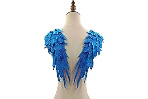 Liveish Blue Bird Wings Embellishment