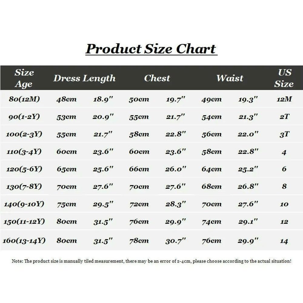 SYJYM Vestidos Casuales con Lazo 3D para niñas, tutú con Tirantes, Vestido de Fiesta Infantil, Rosa y Blanco, Vestidos de Princesa para niñas de 1 a 7 años