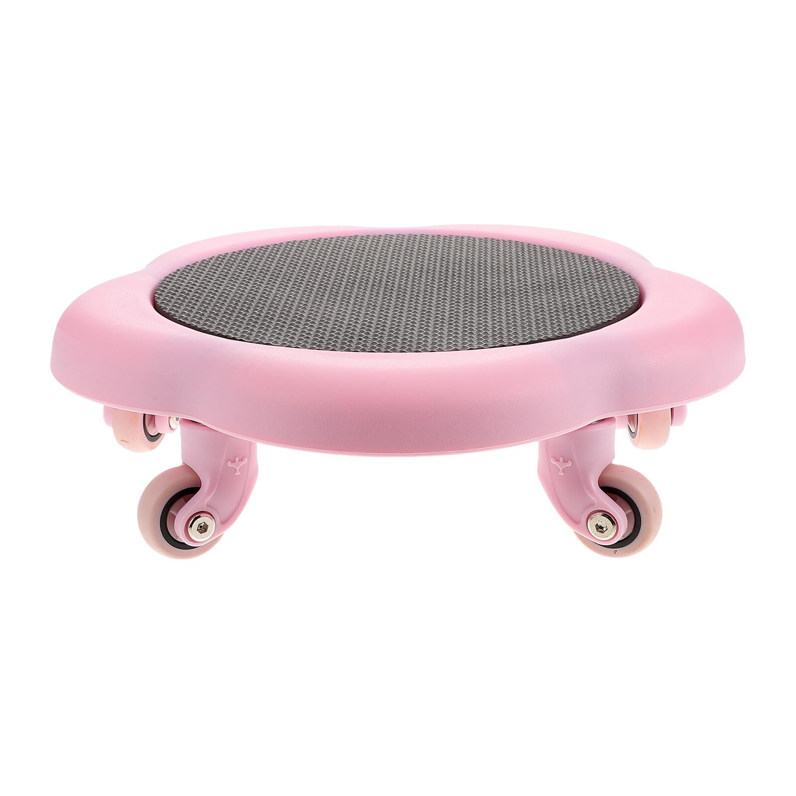 GALPADA Discos Deslizantes para Abdominales con 5 Ruedas Forma de Flor Color Rosa Equipo de Entrenamiento para Ejercicios Abdominales y Pilates Casa Rodillos para Tonificación Muscular