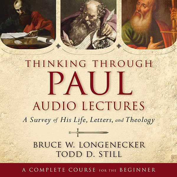 Thinking through Paul: Audio Lectures: A Survey of His Life, Letters, and Theology    
	                
	            

                 
                        Audible Audiobook 
                  
                        – Unabridged