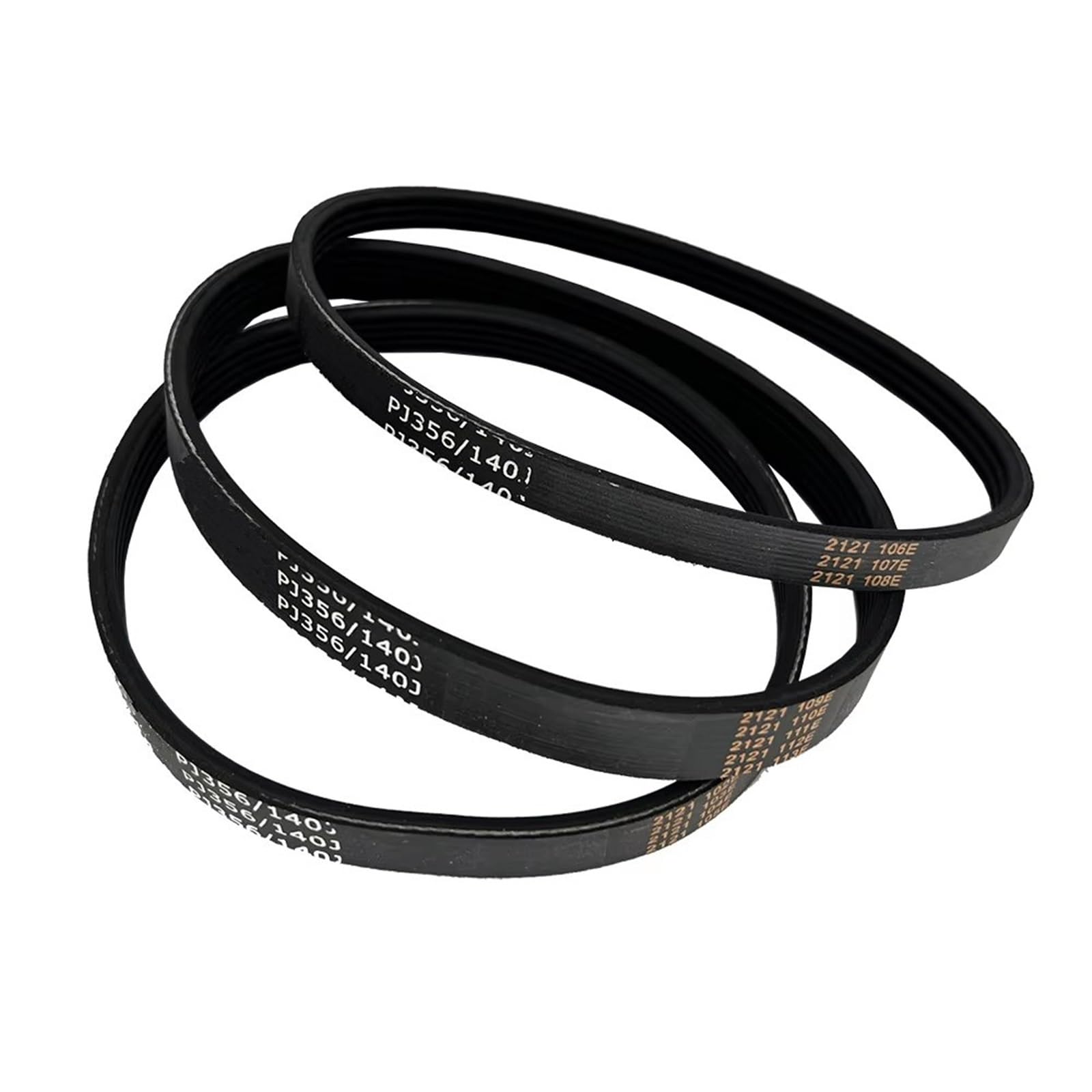 Correa Transmisión Vega V-Belt PJ356 140J 3/4/5/6/7 Costillas para DIY RC Modelo Motor Cinturón Trapezoidales Correas