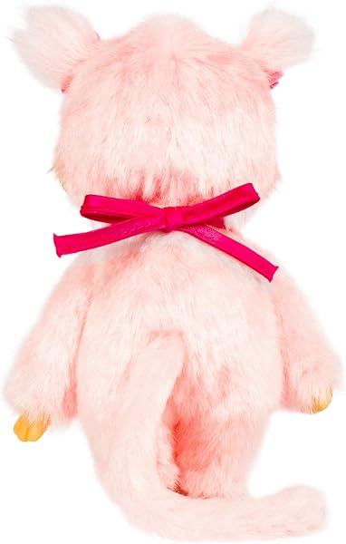 Bandai - Monchhichi - Peluche - Pinky Sakura Rose 20 cm - 24289 - 4