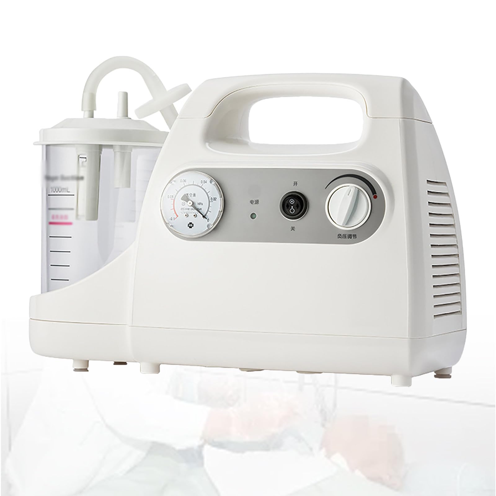 Macchina di aspirazione, dispositivo automatico di aspirazione dell'espettorato domestico, contenitore da 1000 ml per anziani e adulti
