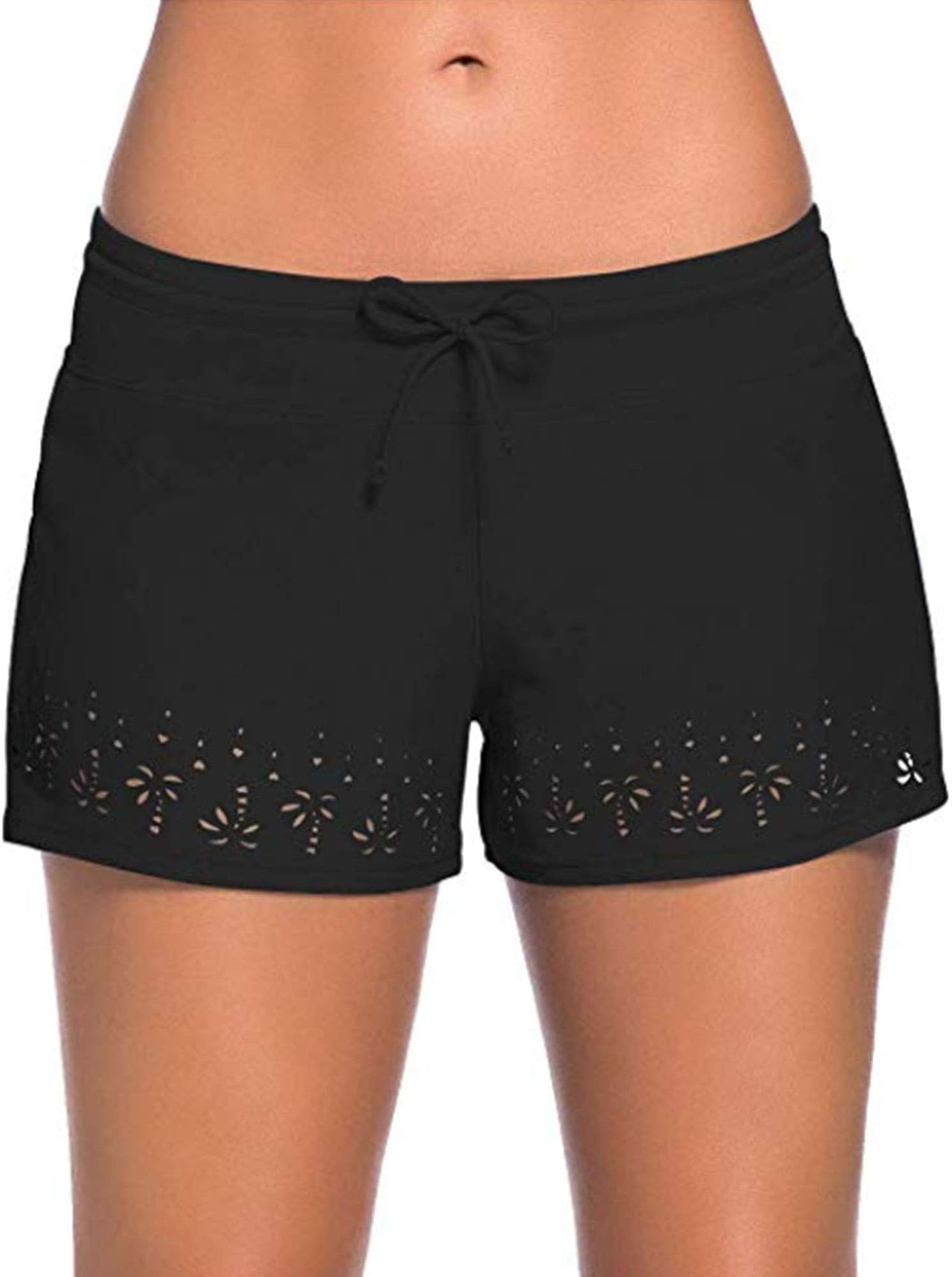 AchinelWomen's Swim Boardshorts Swimming Shorts Tankini Bikini Bottoms Ladies Beach Shorts Pants Swimwear Beachwear