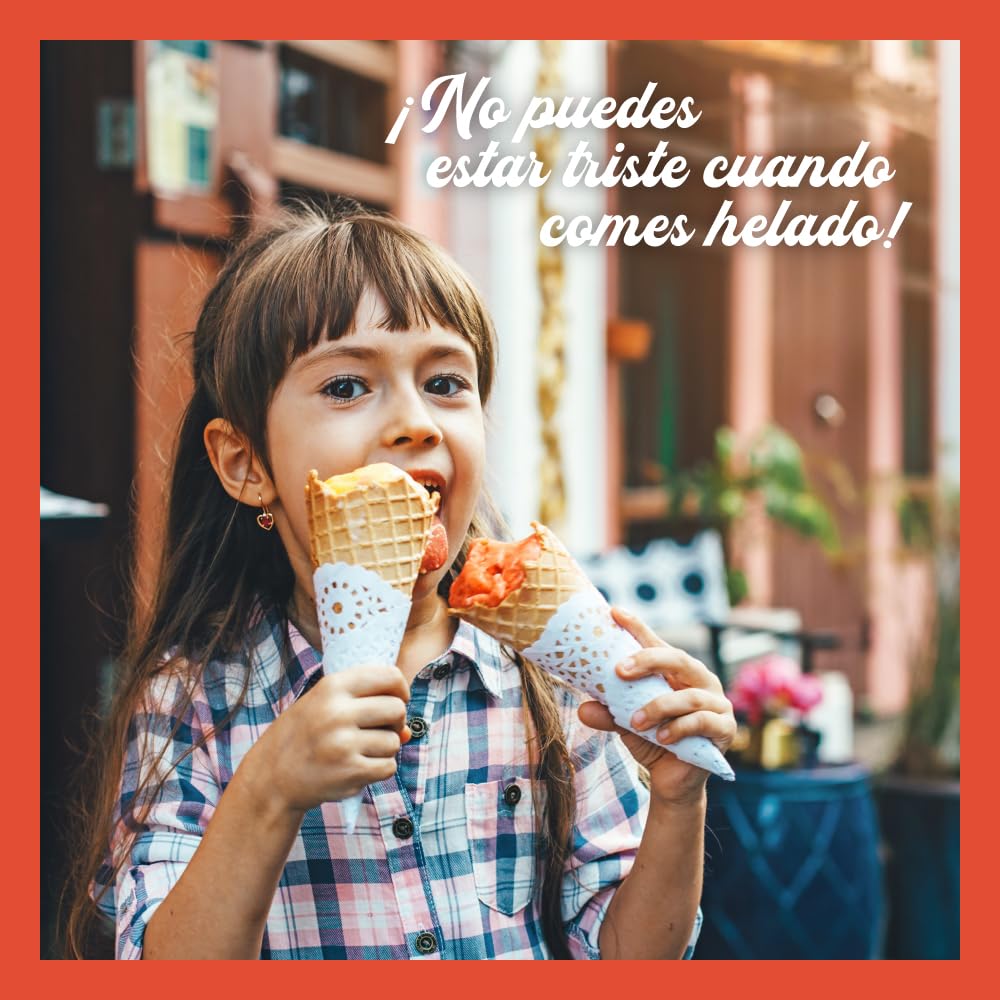 Musso Mini Lussino 4080 Máquina de Helados Casera - 0,75 l de Helado en 30 Minutos - Heladora Italiana para Casa | Heladera para Hacer Helado, Gelato, Sorbete, Granizado | Robusta y Fácil de Usar