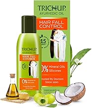 Trichup Ayurvedic Hair Fall Control Oil | No Mineral & Paraben- Pack of 2 x 200ml