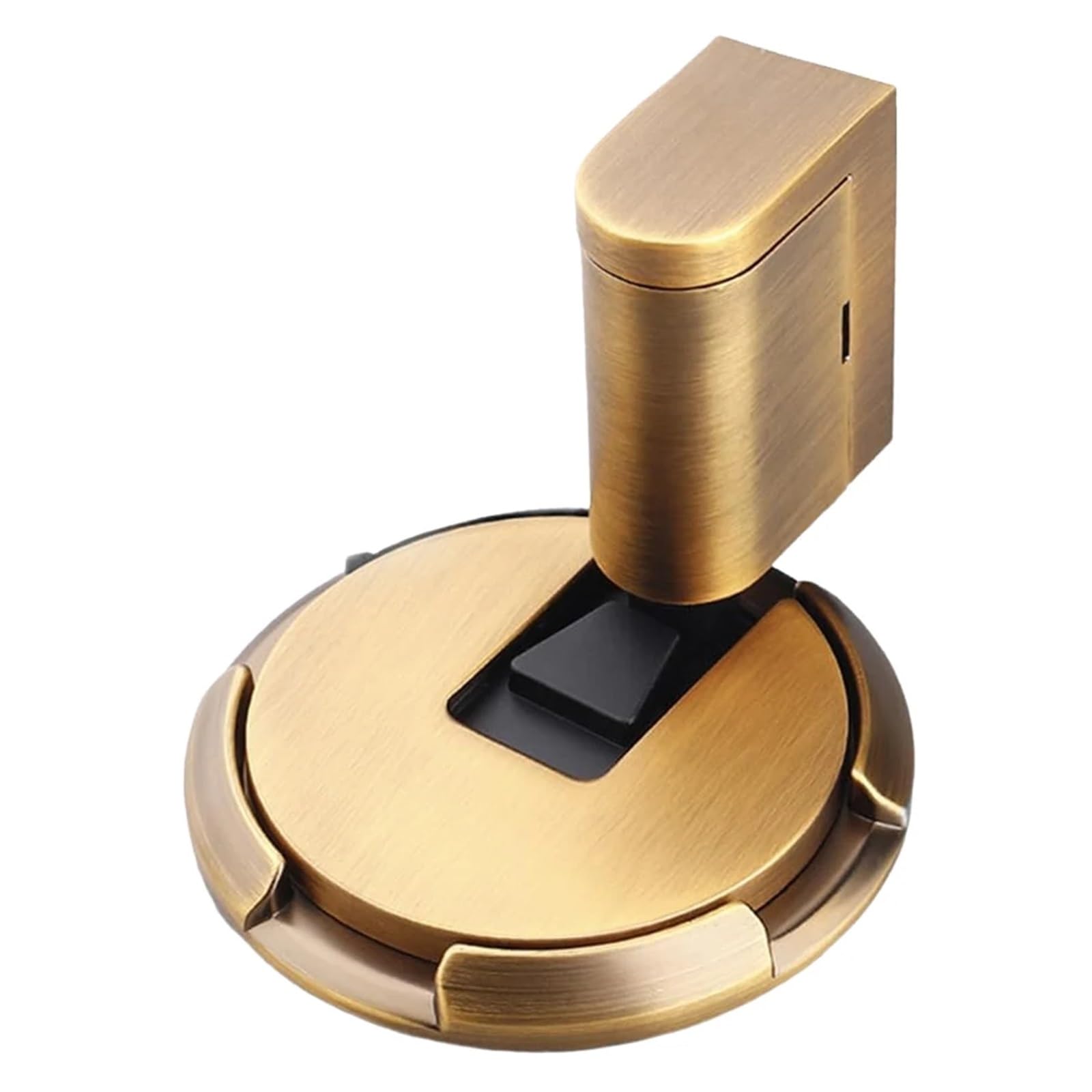 Kdhcvkz Brass 1Pcs Magnetic Door Stopper Windproof Heavy Duty No Drill Door Stopper