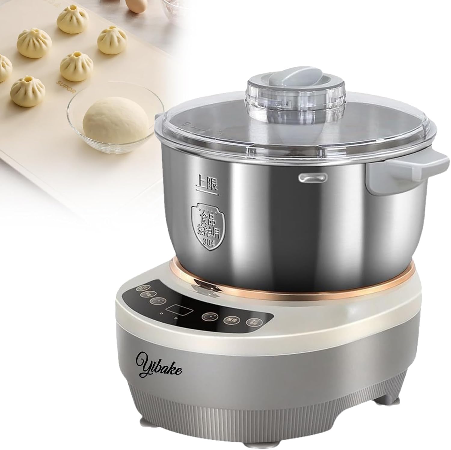 発酵機能付き生地メーカー、25〜38℃生地プルーファー、マイクロコンピュータータイミング付きステンレススチールプロフェッショナル生地