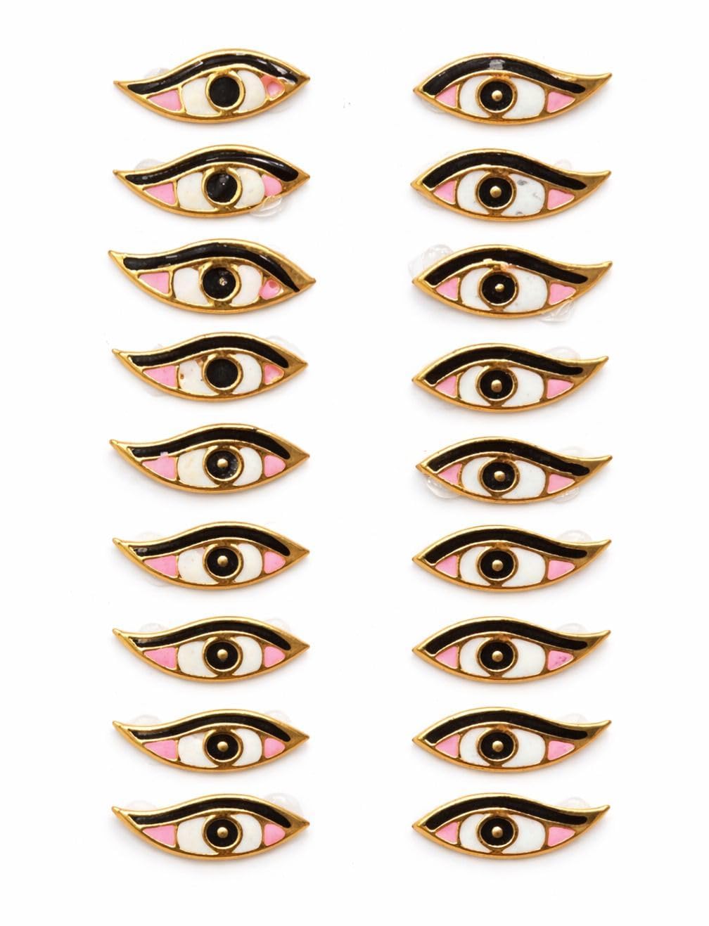 Laddu Gopal Eyes Set (Multi Size) | Decorative Eyes for Krishna Idol | Handmade Artificial Eyes for Bal Gopal Murti Shringar | (Pack of 2 Pairs) (SIZE4)-image-29