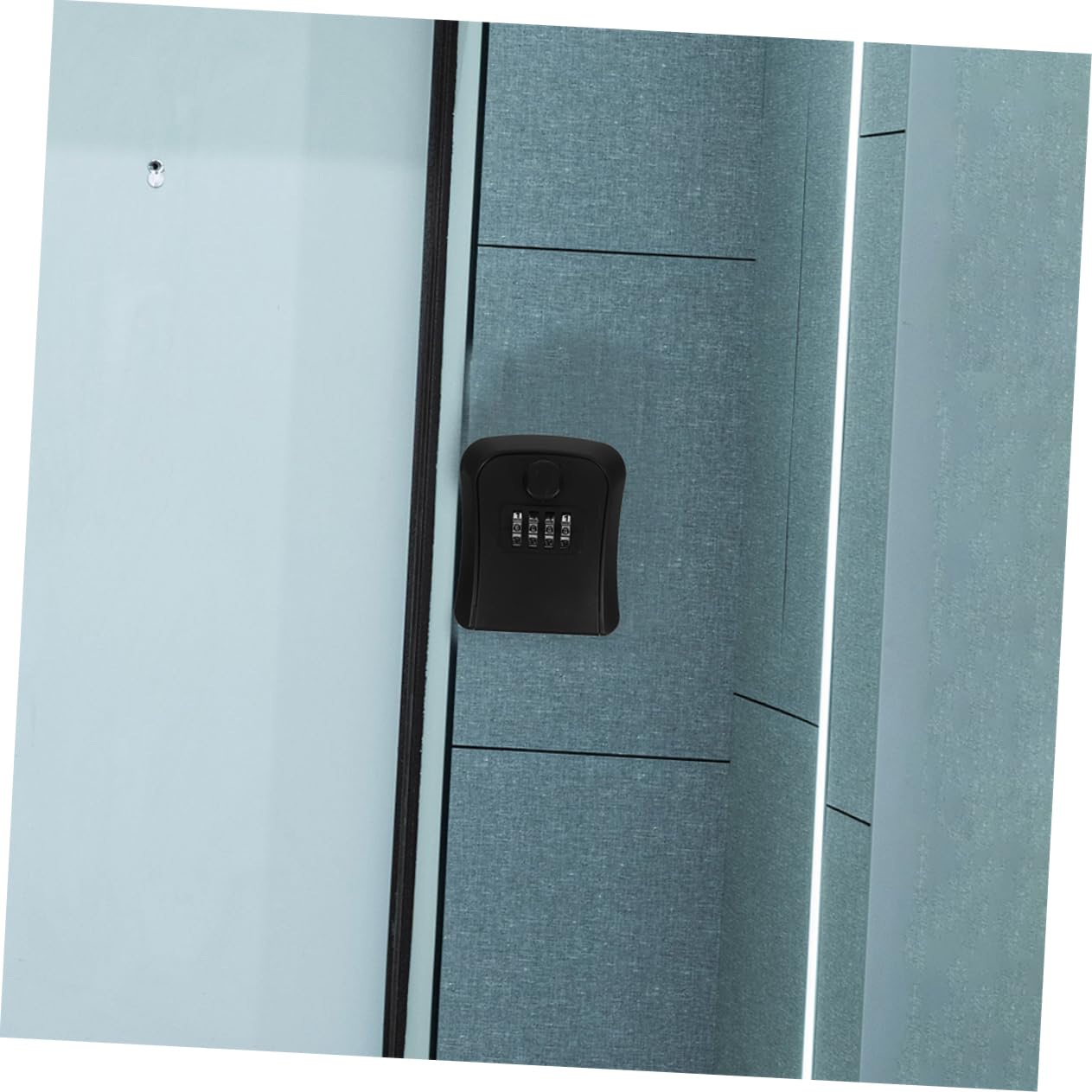 VILLCASE 12piezas Caja De Seguridad para Llaves Combinación Caja De Lock Box Reseteable Diseño Profesional para Almacenamiento De Llaves Exteriores Resistente para Uso Hogares y Oficinas