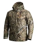 ScentLok Morphic V2 3-in-1 Waterproof Camo Hunting Jacket With Removable Vest (Mossy Oak Country DNA