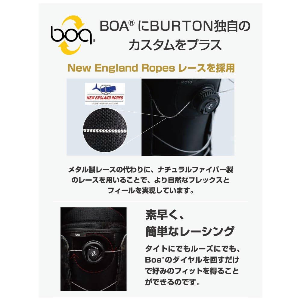 BURTON 女性用スノーボードブーツ MINT 7 (US) ブラック バートン（BURTON）（レディース）スノーボードブーツ ダイヤル