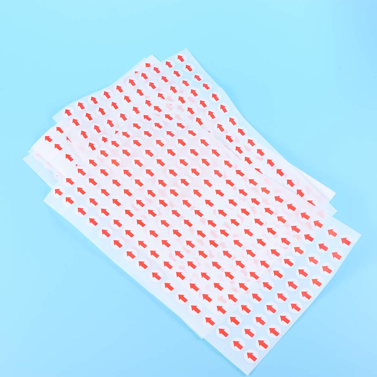 1 Sheet Red Arrow Dot Sticker Mistake Defectives Marking For Rework Repair Removable Small Label Defect Indicator Tape