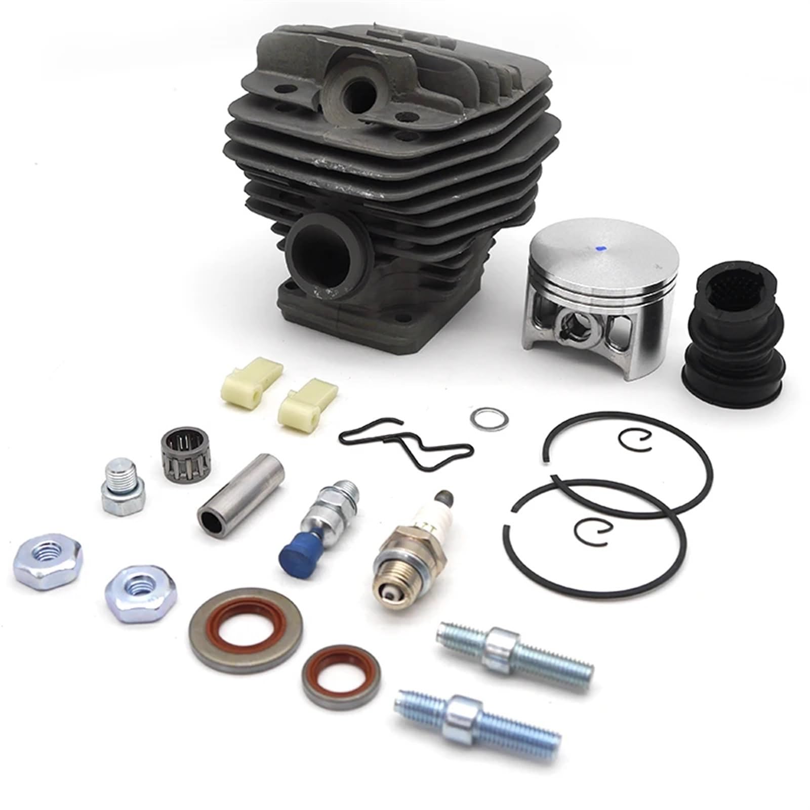 Kit de Sello de Aceite del colector de admisión del pistón del Cilindro de 54 mm y 56 mm for STIHL, MS660 066 MS 660, repuestos for Motosierra de jardín Pistón de cortacésped(54MM)
