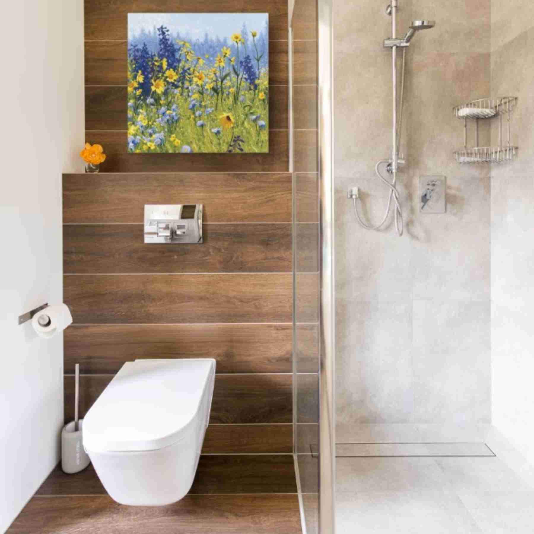 'Joyful in July III' by Shirley Novak, Canvas Wall Art, 18"x18"