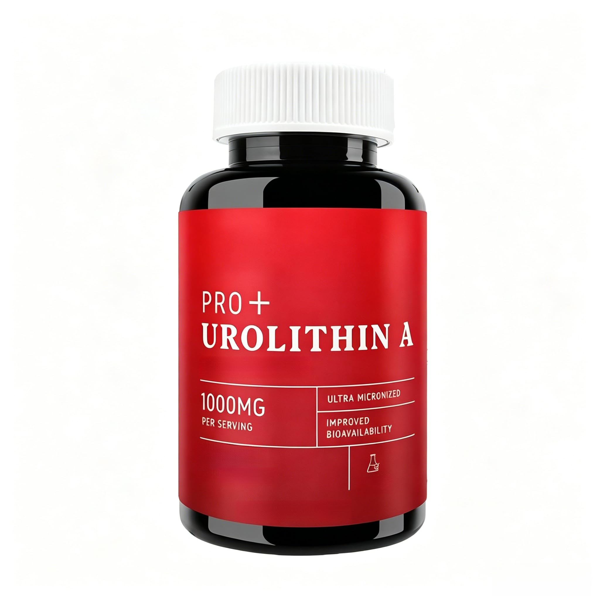 Urolitina A 1000mg (98,9% purezza), rinnovamento cellulare e supporto mitocondriale, sostegno muscolare ad alta concentrazione