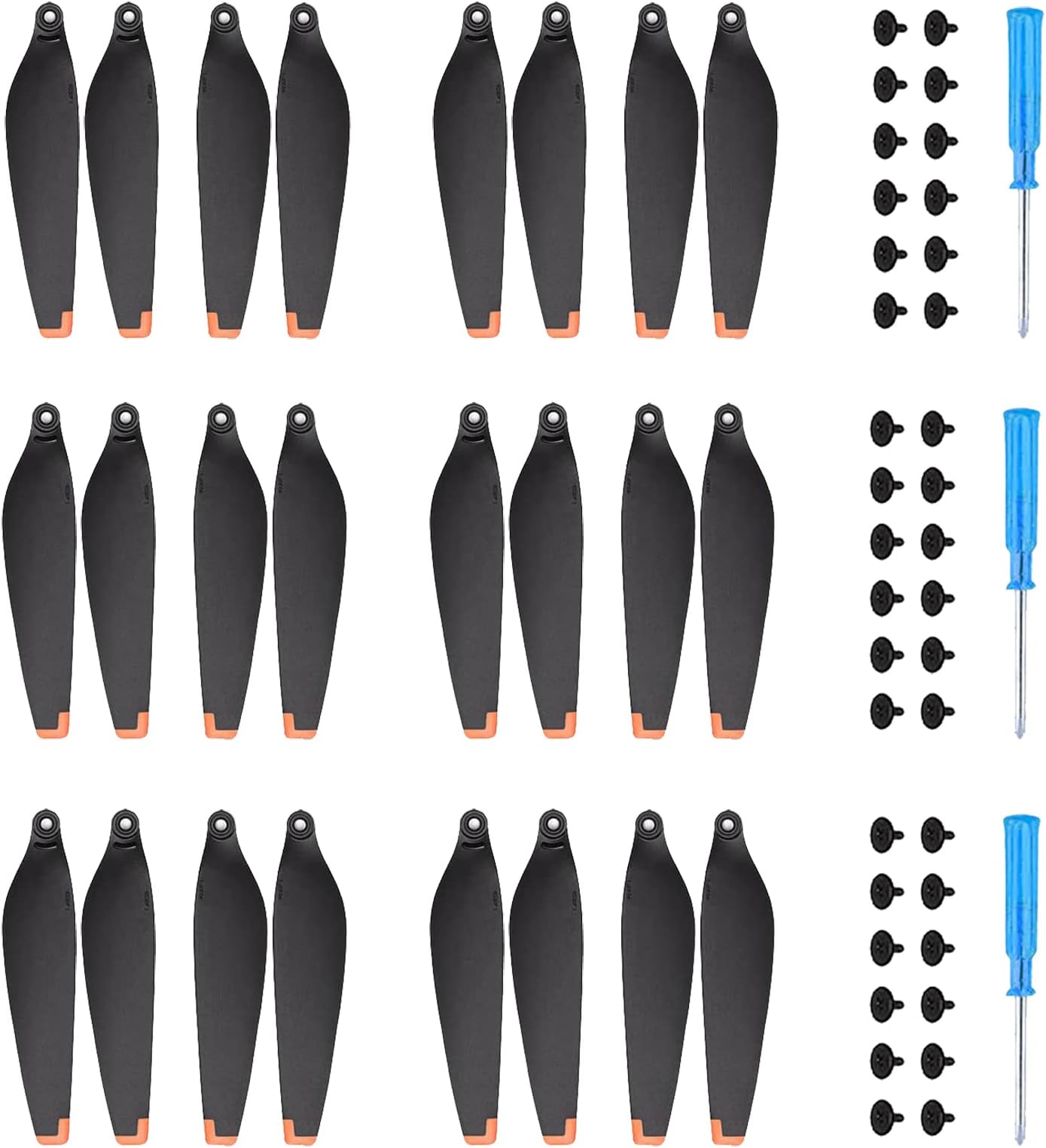 YETEETH 24Pcs Mavic Mini 3 Pro Propellers Compatible with DJI Mini 3 Pro Blades Props Wings Replacement Accessories