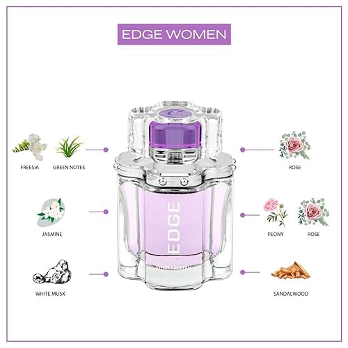 Miniatura 3 de Swiss Arabian - Perfume EDGE, productos de Dubai, fragancia personal EDP en espray de larga duración, adictiva, un aroma seductor, aroma de Arabia,