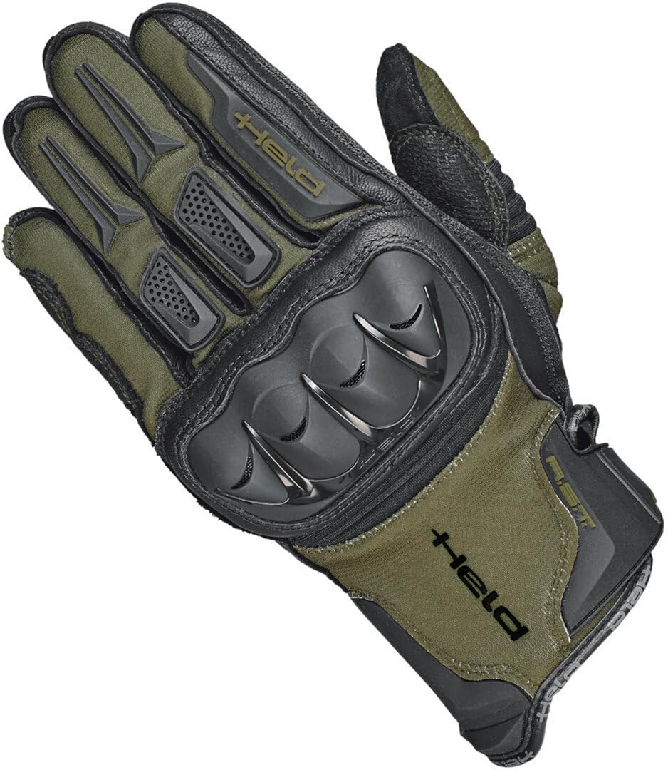 Held Sambia Adventure Rękawice motocyklowe, zielony, 12 (3XL)