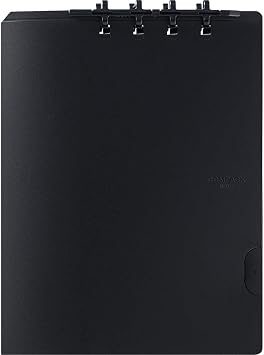 Kingjim King Jim 9955H Compaq Notebook, B5, Black