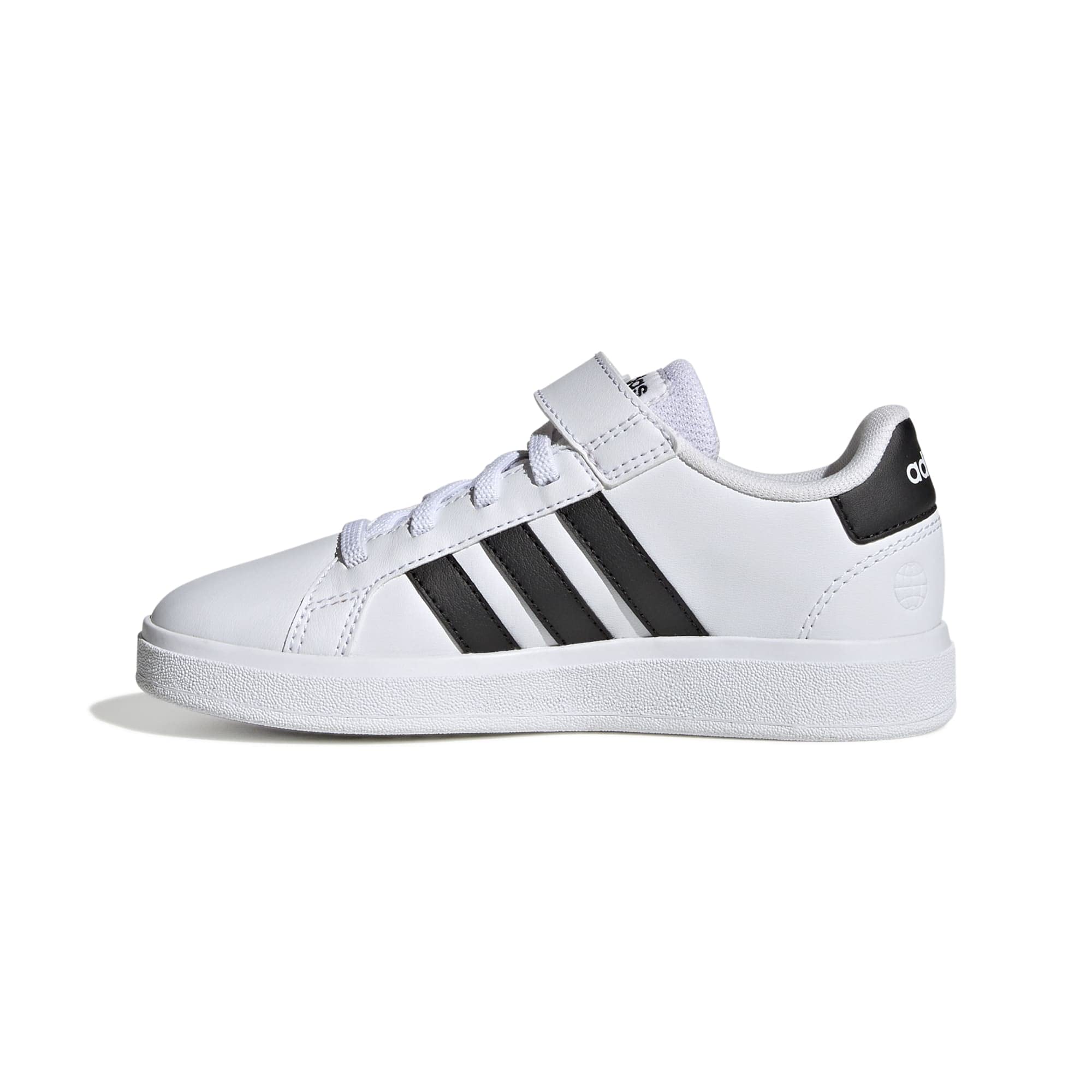 adidas Grand Court Elastic Lace and Top Strap Shoes, Zapatillas Unisex niños