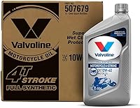 Vista 17 de Valvoline Aceite de motor de motocicleta de 4 tiempos 10W-40, 1 cuarto de galón