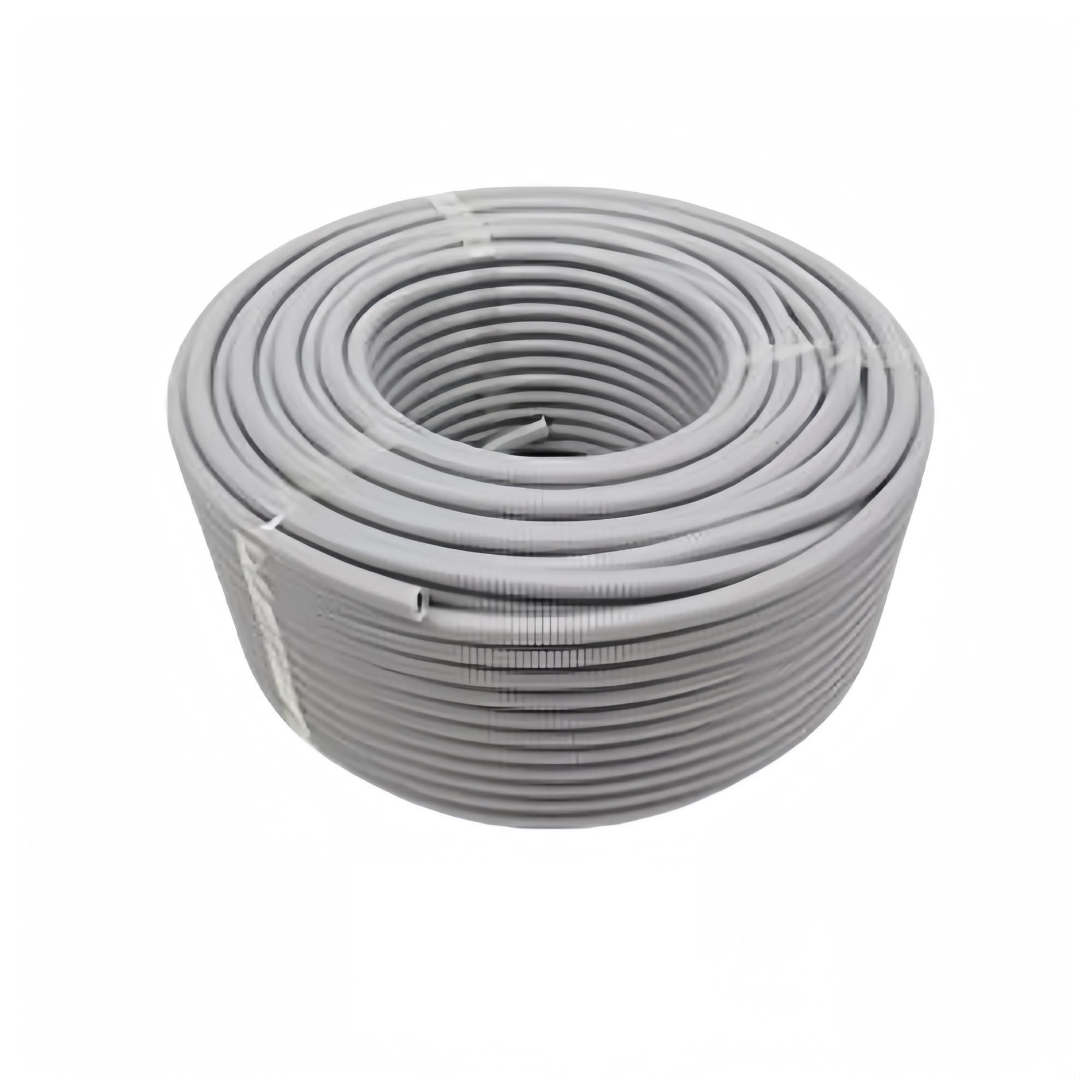 Tubo Flexible Corrugado de plástico para conductos Manguera roscada de plástico Corrugado for Tubo Protector(Grey,18.5 x 14.3mm)
