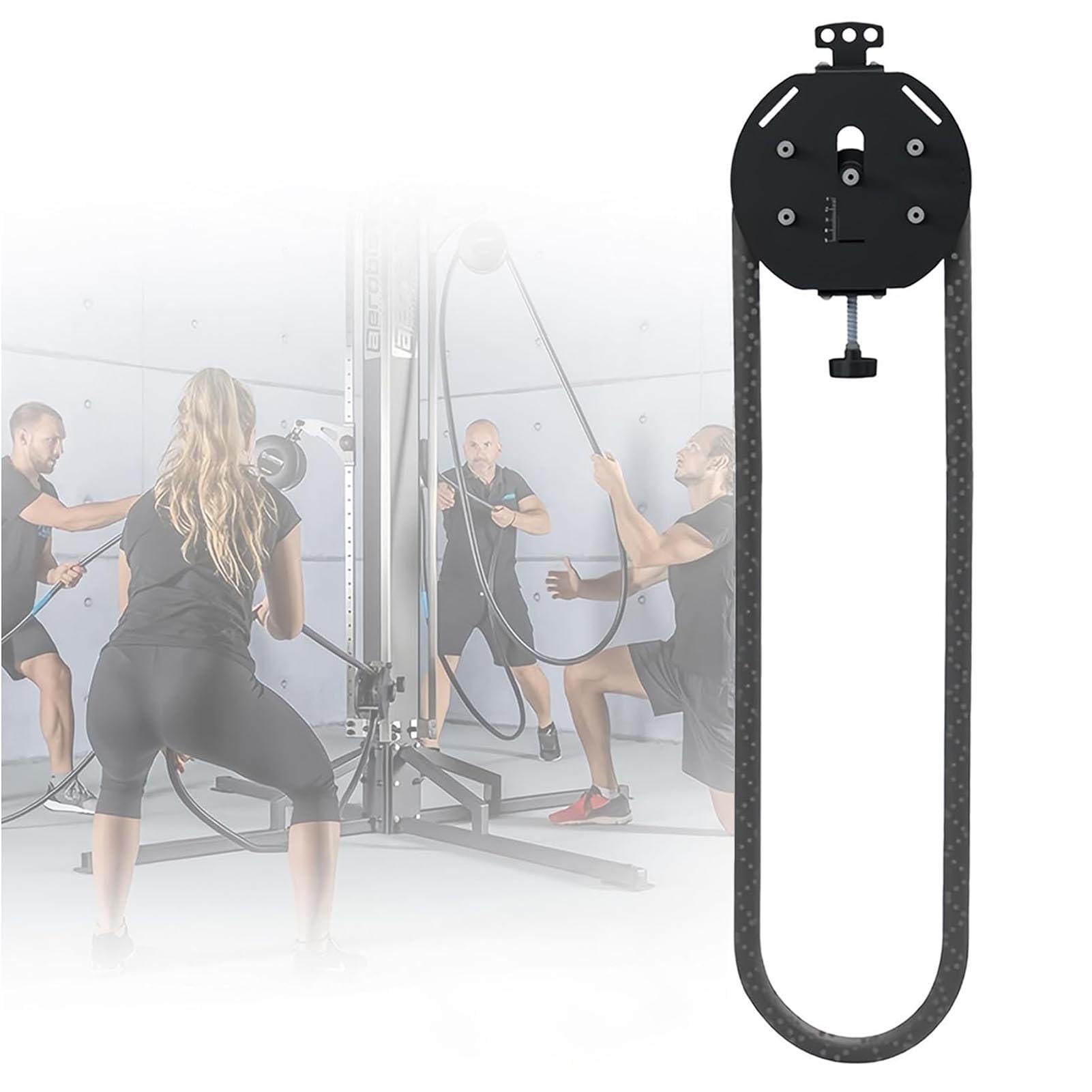Corde d'entraînement sans fin, nylon de qualité supérieure, poulie de suspension avec résistance réglable, pour entraînement physique