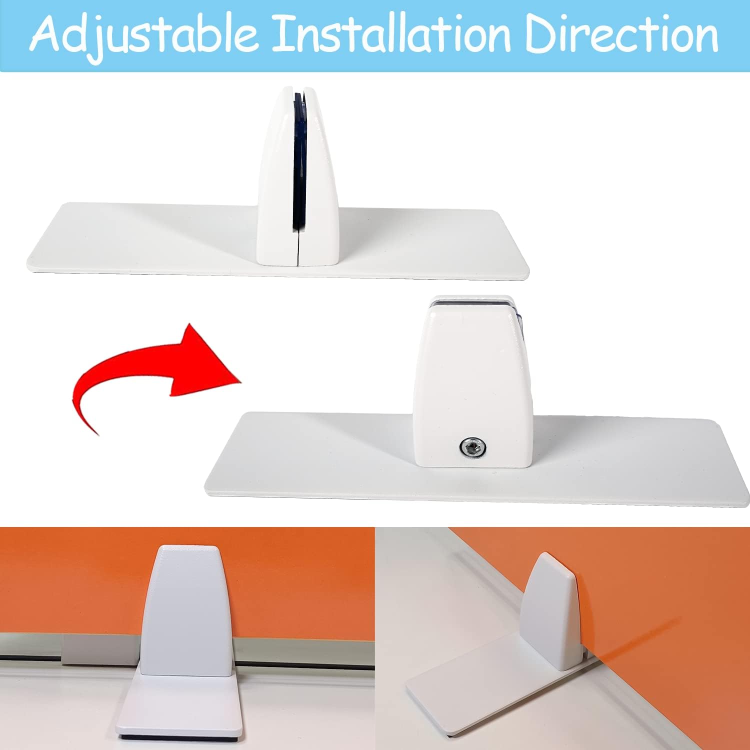 Buy 4Pcs Sneeze Guard Support Clamp with Freestanding Stand Base Sneeze