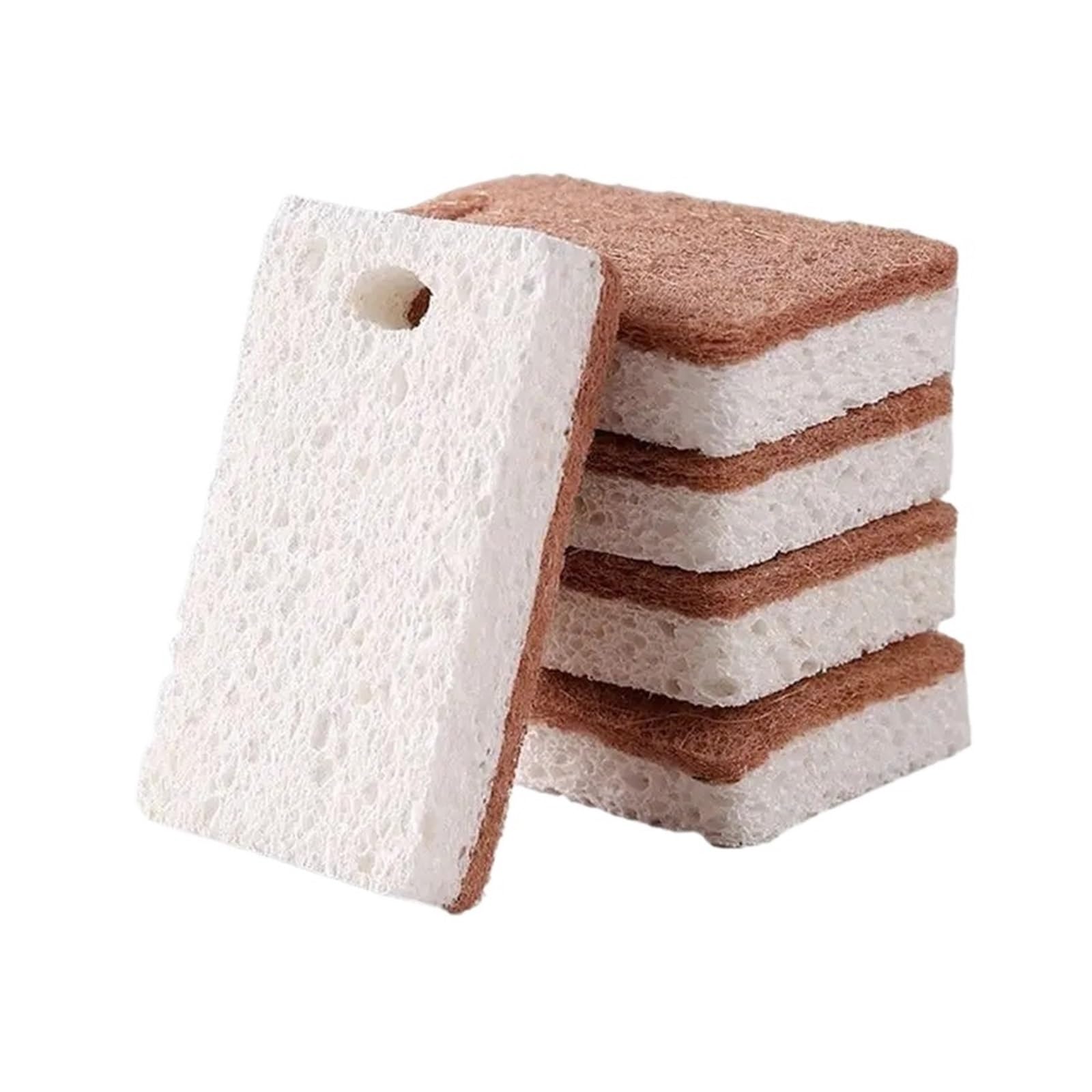 WZPTLKIBAD 24Pcs Cellulose Sponge for Non-Stick Cookware
